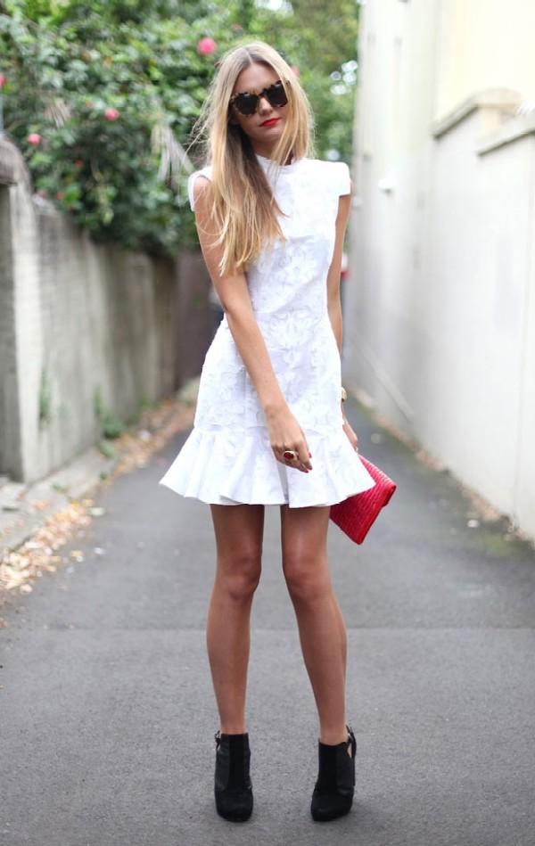 white dress 12