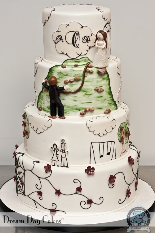 Γαμήλια τούρτα 7