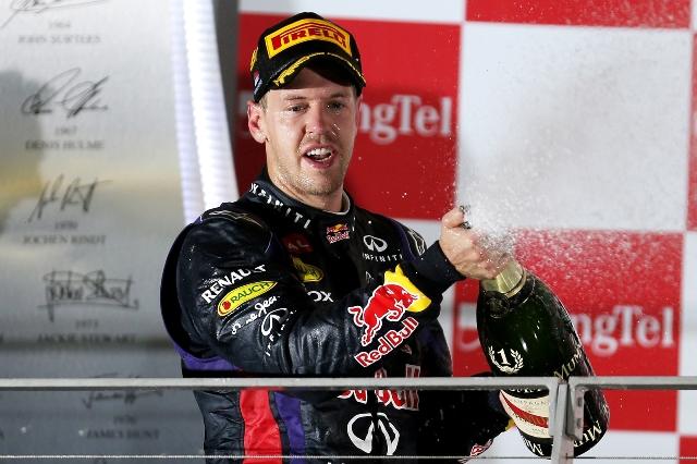 Sebastian Vettel - Singapore GP 2013