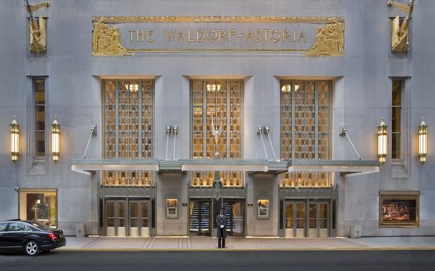 he Waldorf Astoria, New York