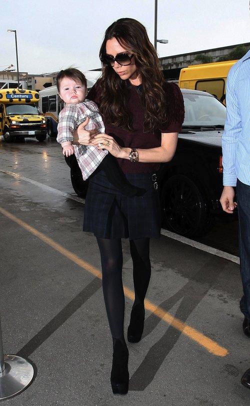 Victoria Beckam and Daughter 4