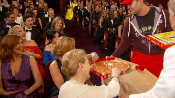 Oscar Awards - Pizza delivery