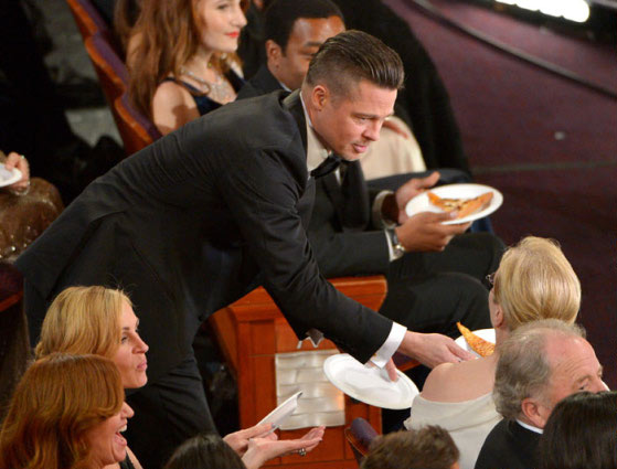 Oscar Awards - Brad Pitt