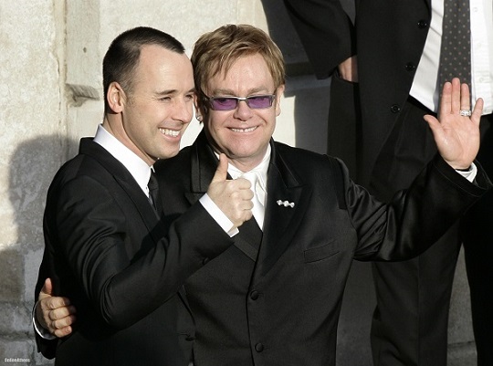 Elton John and David Furnish