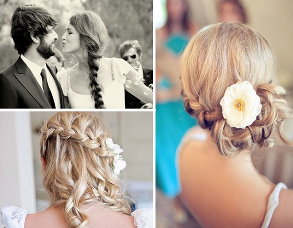 Romantic wedding hairstyle 9