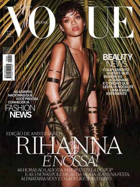 Rihanna for Vogue Brasil - 2014 j