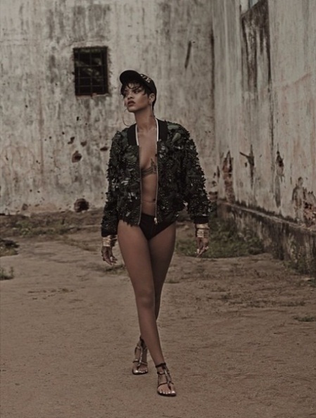 Rihanna for Vogue Brasil - 2014 e