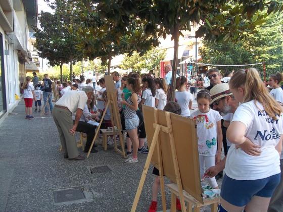 Τέχνη και αθλητισμός - Ζωγραφίζοντας με παιχνίδι 1