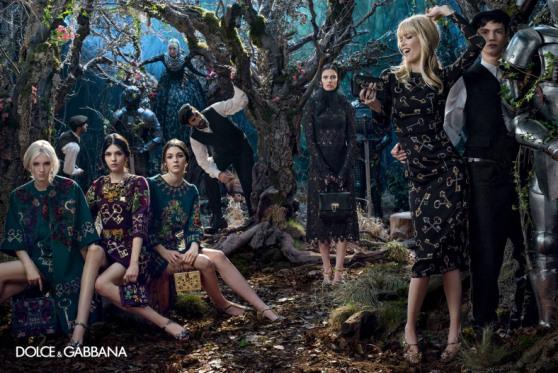 Claudia Schiffer for Dolce&Gabbana 1