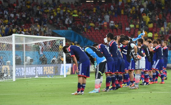 Mundial 2014 - Japan team apologizes 