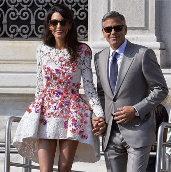 George Clooney - Amal Alamuddin - Wedding