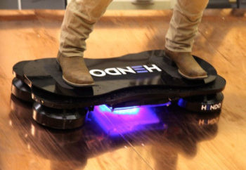 First hoverboard