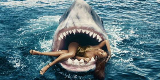 Sharks - Rihanna for Harper's Bazaar 2