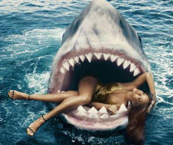 Sharks - Rihanna for Harper's Bazaar