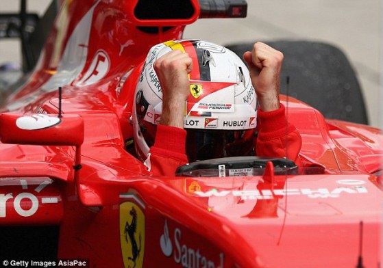 GP Malaysia 2015 - Ferrari - Vettel 2