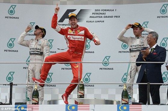 GP Malaysia 2015 - Ferrari - Vettel 4