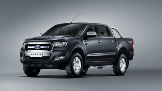 The new Ford Ranger - Front