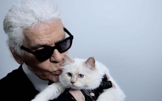 Karl Lagerfeld and Choupette 5