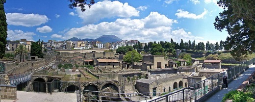Η πόλη της Πομπηίας στην Ιταλία