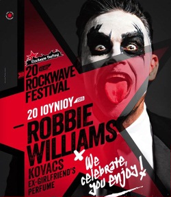 ΑΘΗΝΑ: Συναυλία του Robbie Williams στο Rockwave Festival 2015