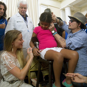 Johnny Depp & Amber Heard