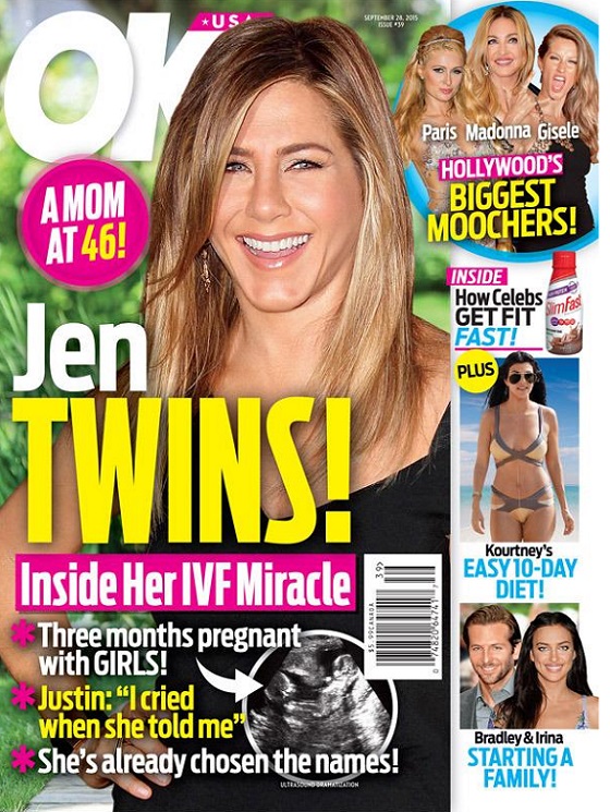 Εγκυμοσύνη Jennifer Aniston 