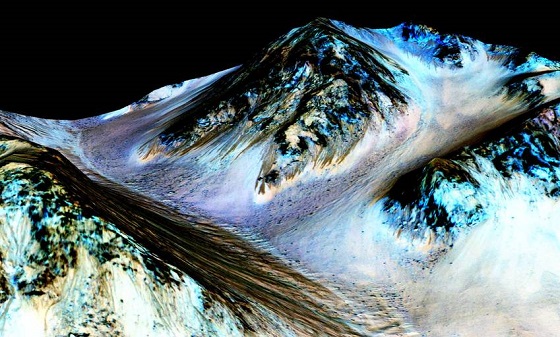 νερό στον πλανήτη Άρη