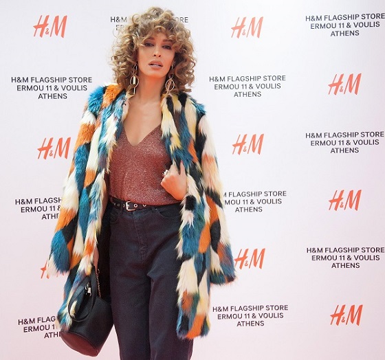 H&M flagship store Ελένη Φουρέιρα