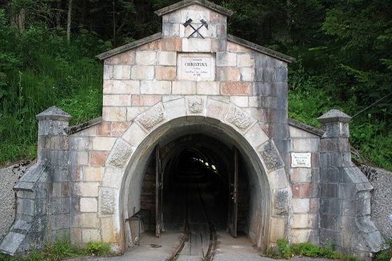 Hallstatt είσοδος αλατωρυχείου