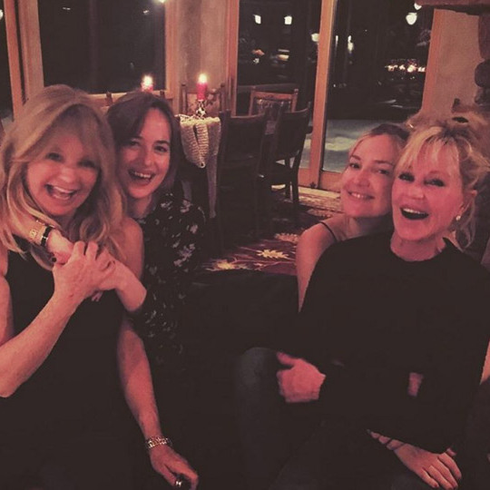 Melanie Griffith - Dakota Johnson - Goldie Hawn - Kate Hudson