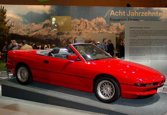 BMW 850i Cabrio