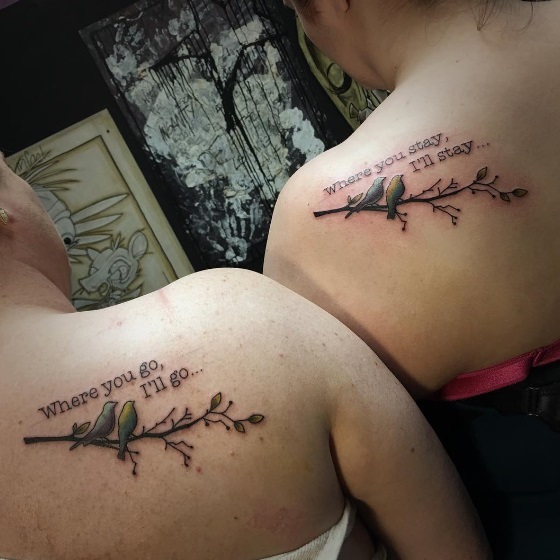 τατουάζ για μάνα και κόρη 8