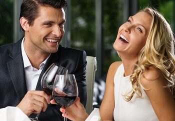 Couple drinking Wine