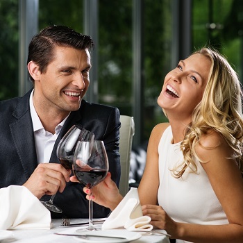 Couple drinking Wine