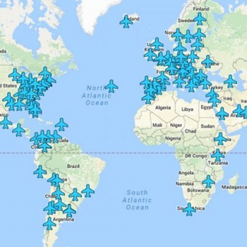 airport Wi-Fi map