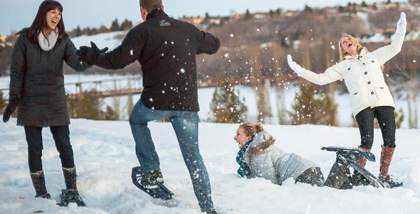 Snowshoeing 1