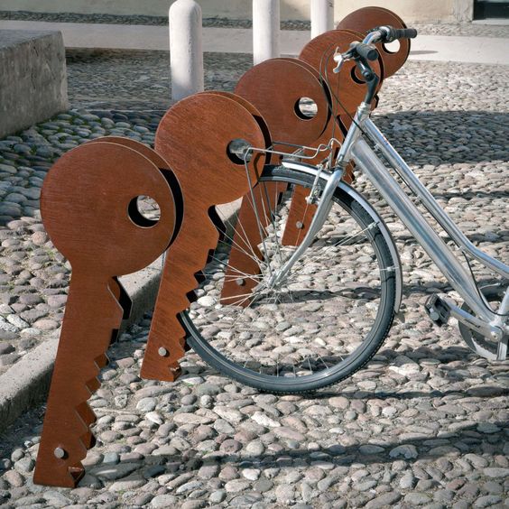 Παράξενα και ασυνήθιστα stand ποδηλάτων 5
