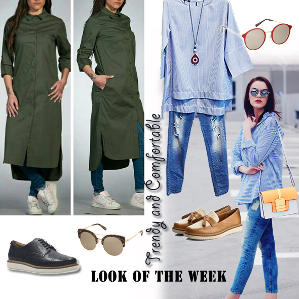 LOOK OF THE WEEK - Trendy and comfortable 1