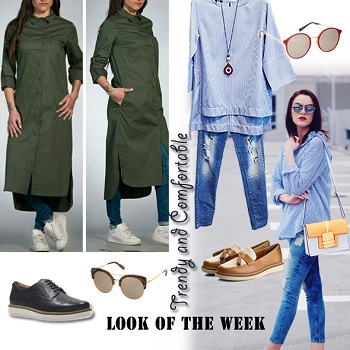 LOOK OF THE WEEK - Trendy and comfortable