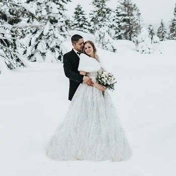 Γαμήλιες φωτογραφίες στα χιόνια