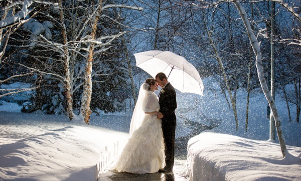 Γαμήλιες φωτογραφίες στα χιόνια 10