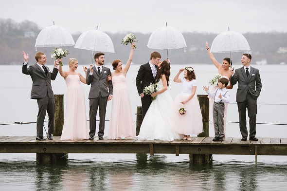 Rainy wedding 4