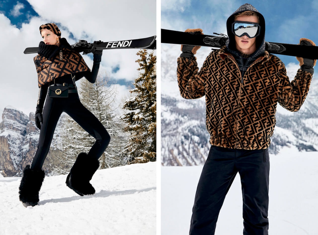 après-ski στυλ σε ρούχα και γυαλιά για σκι σε βουνό ζεστά και για την πόλη