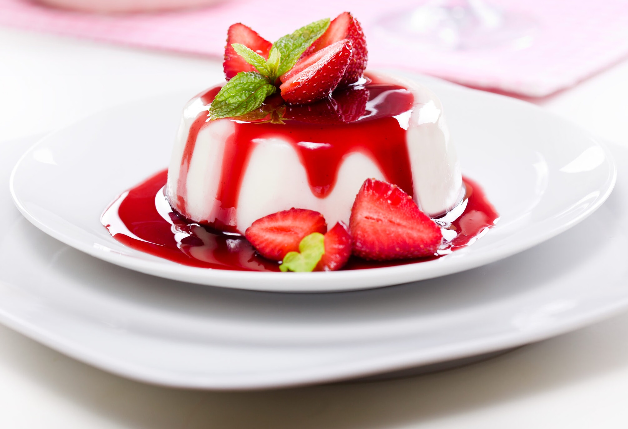 σπιτική πανακότα panna cotta
