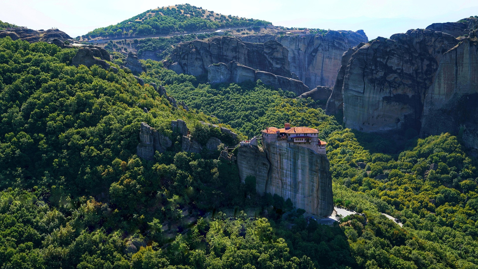 Μετέωρα μακρινό πλάνο