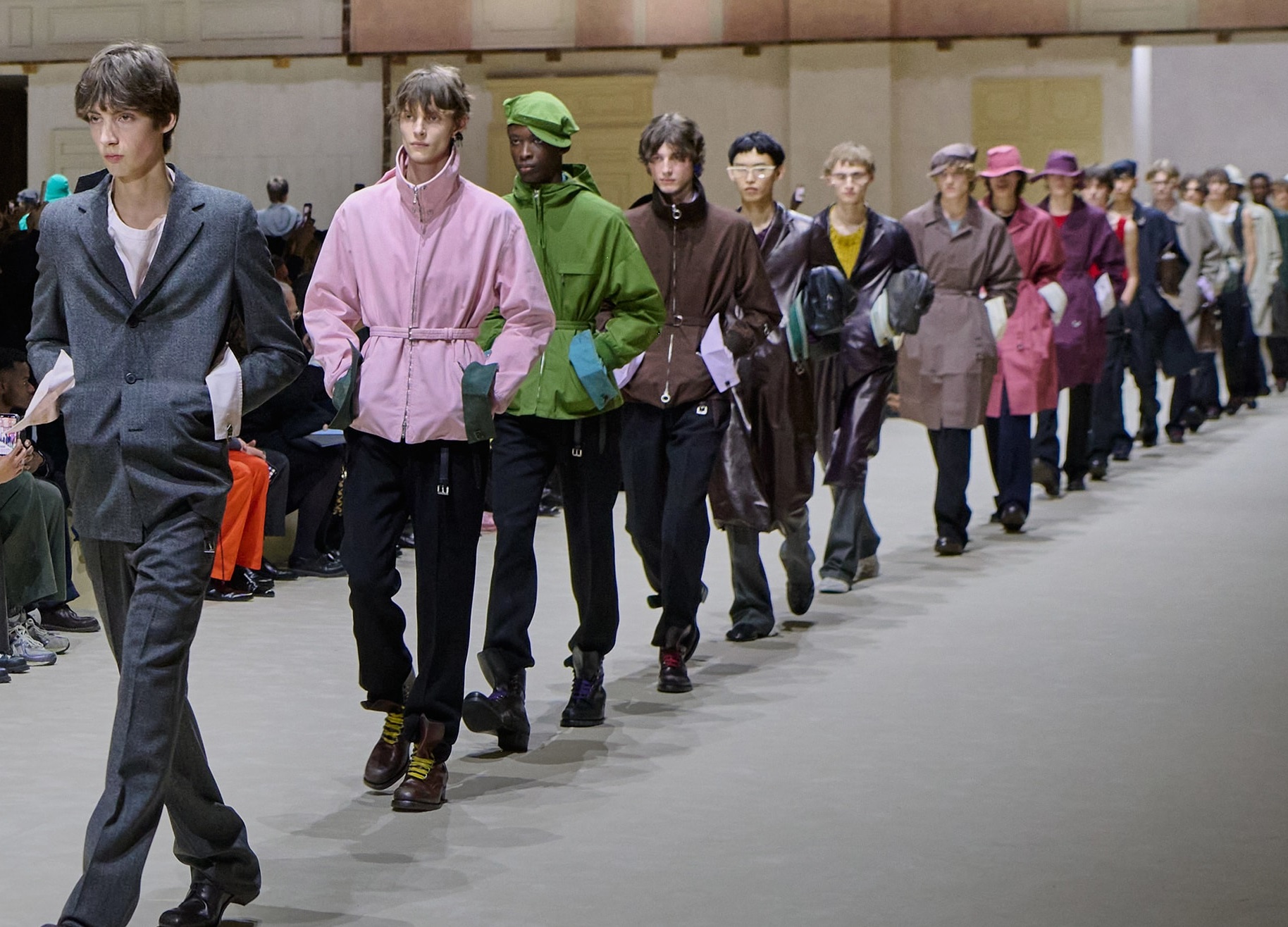 Prada ανδρική collection φθινόπωρο χειμώνας 2026