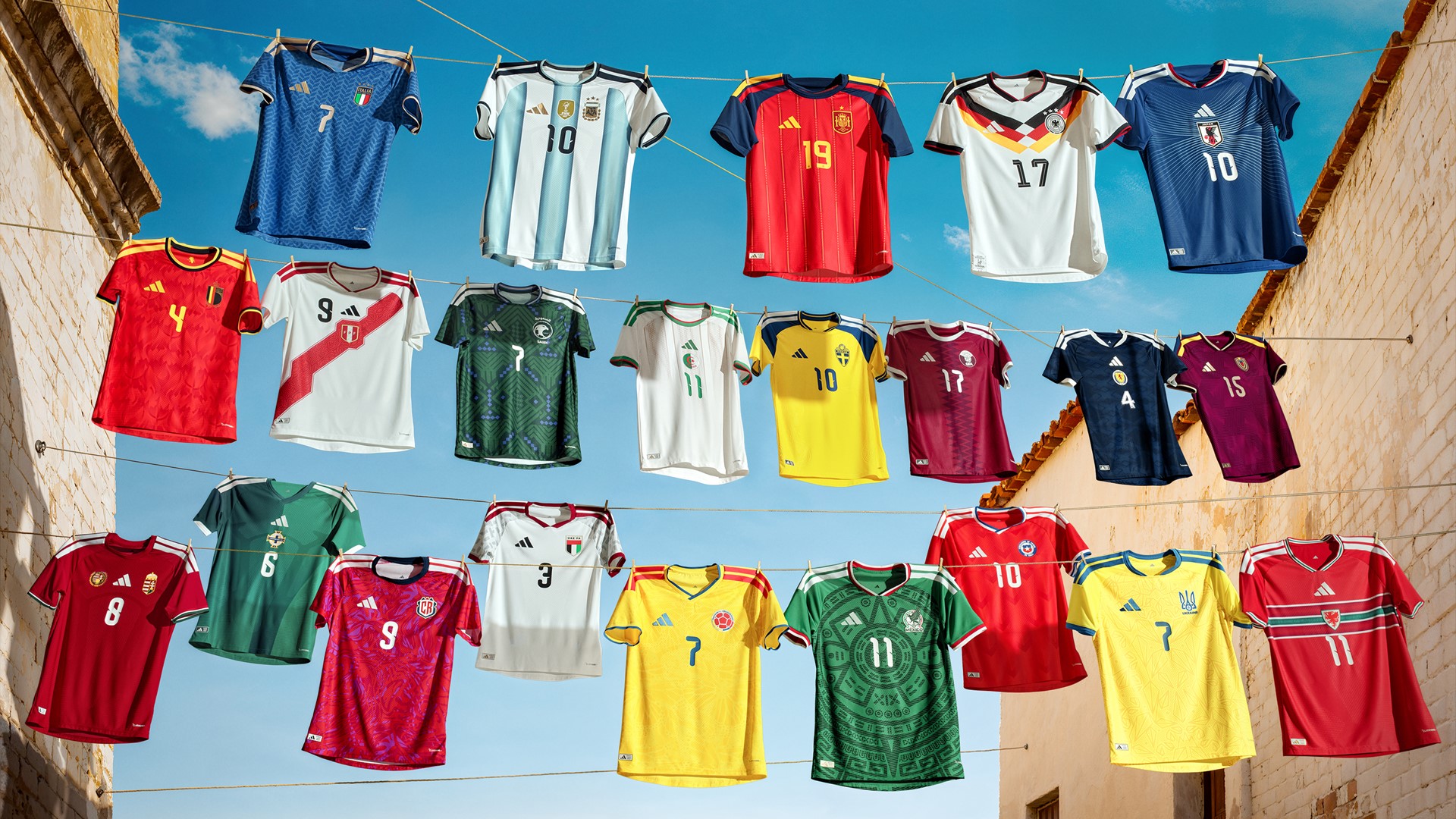 Adidas FIFA 2026 home kits 