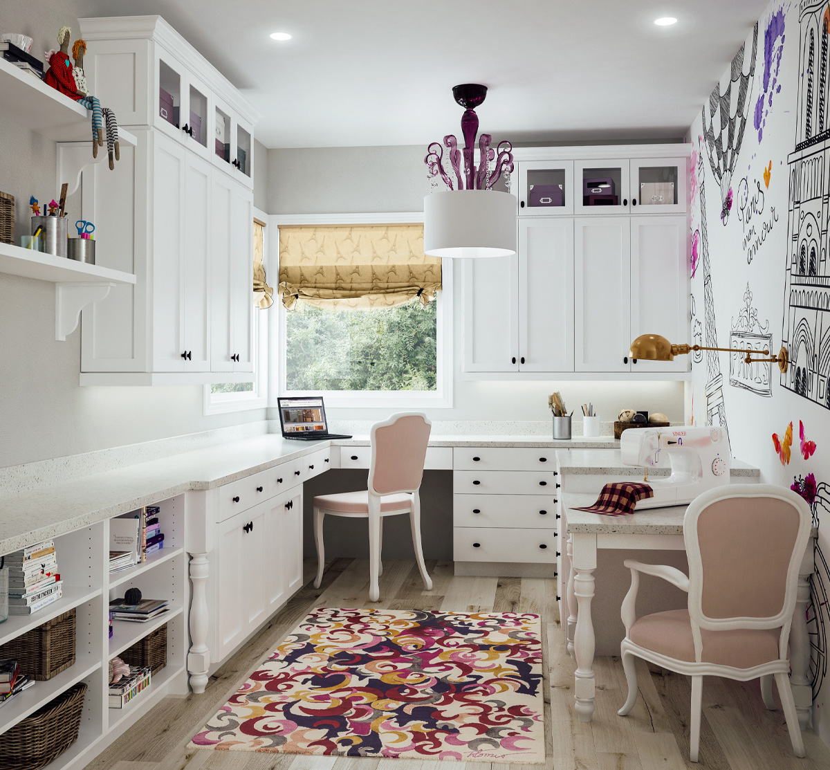 Hobby room και προσωπικός χώρος στο σπίτι